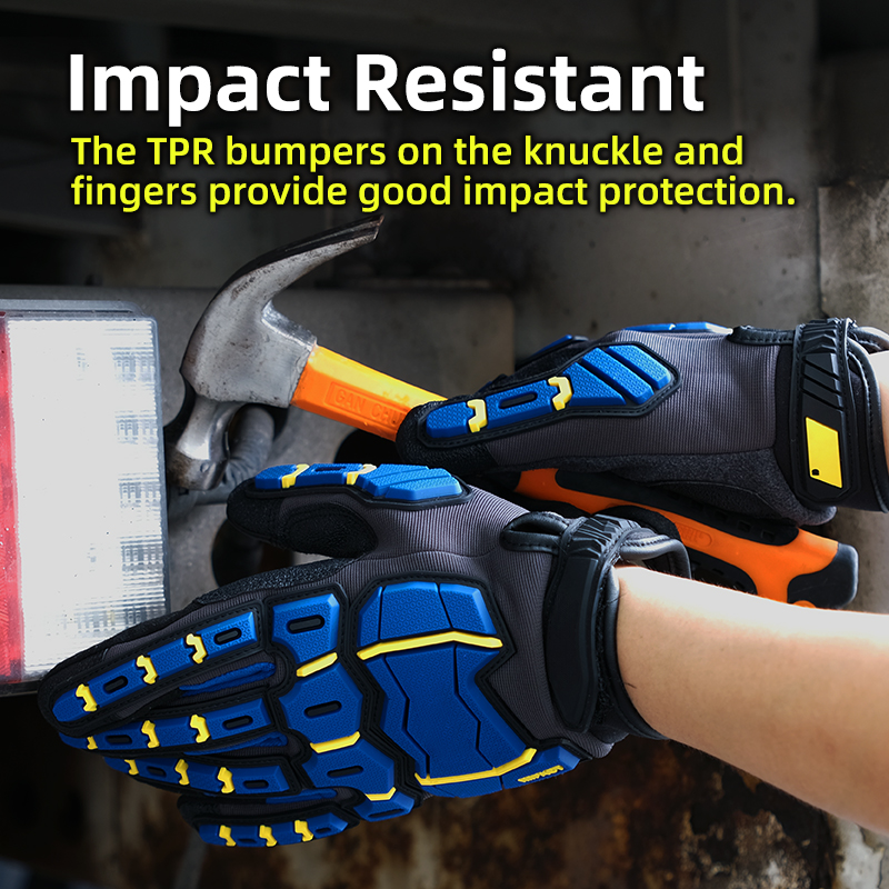 Guantes de Trabajo Resistentes - Work Glove Impact reseña y precio
