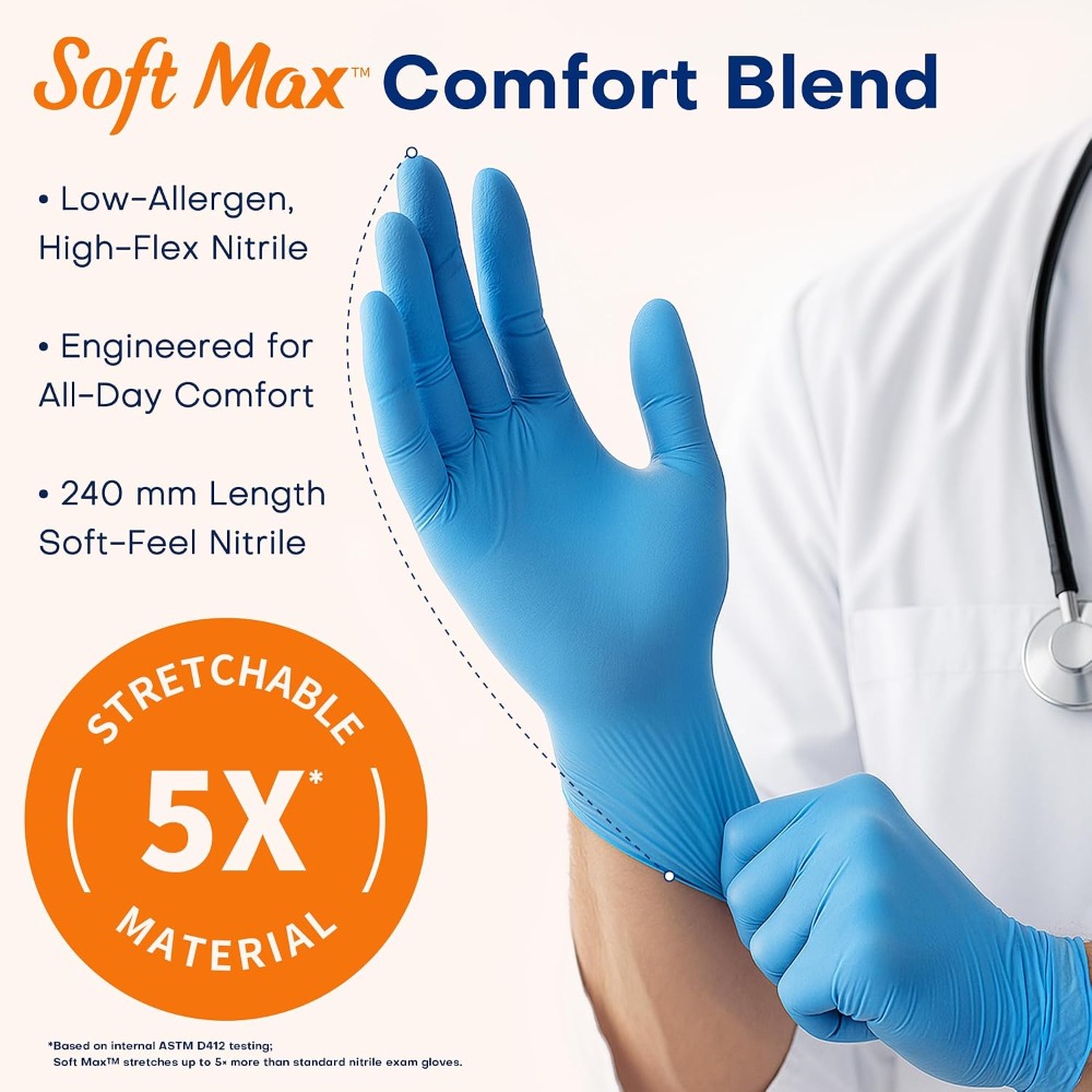 Guantes de Examen Médicos de N - Exam Glove Nitrile reseña y precio