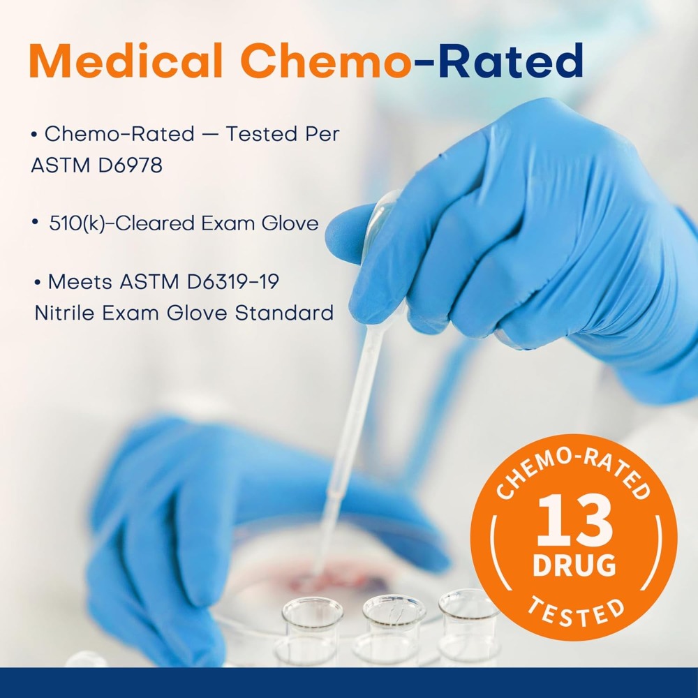 Guantes de Examen Médicos de N - Exam Glove Nitrile reseña y precio