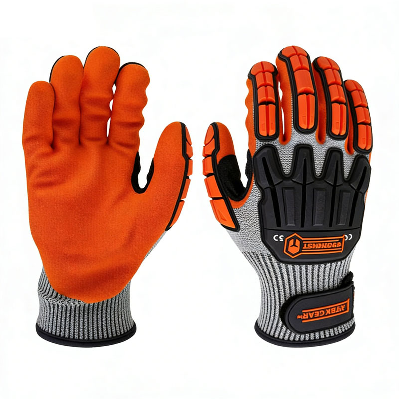 Guantes de trabajo NMSafety an - Nitrile Mechanic Glove reseña y precio