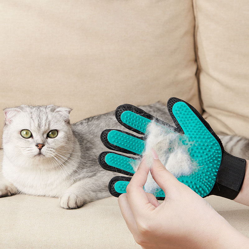 Guante de Aseo para Mascotas,  - Rubber Glove Cleaning reseña y precio