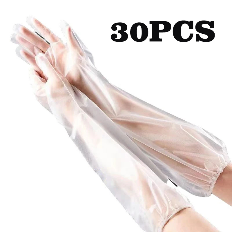 Guantes desechables para prote - Rubber Glove Cleaning reseña y precio