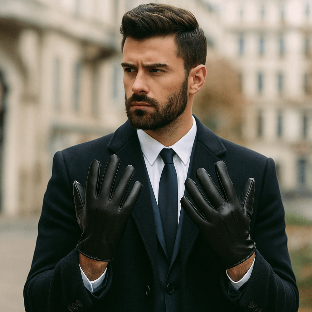 Guantes de Conducción Negros d - Leather Driving Glove reseña y precio