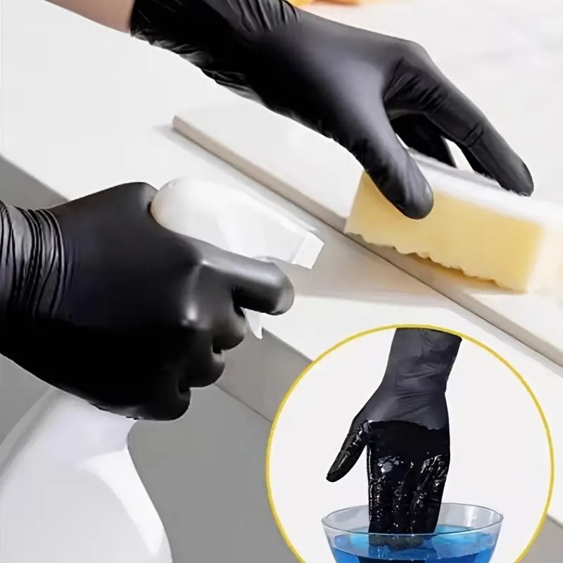 100/50/20 piezas guantes de ni - Nitrile Mechanic Glove reseña y precio