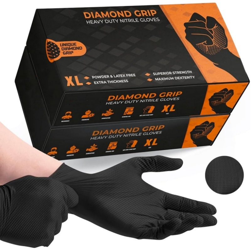 Guantes desechables de nitrilo - Nitrile Mechanic Glove reseña y precio