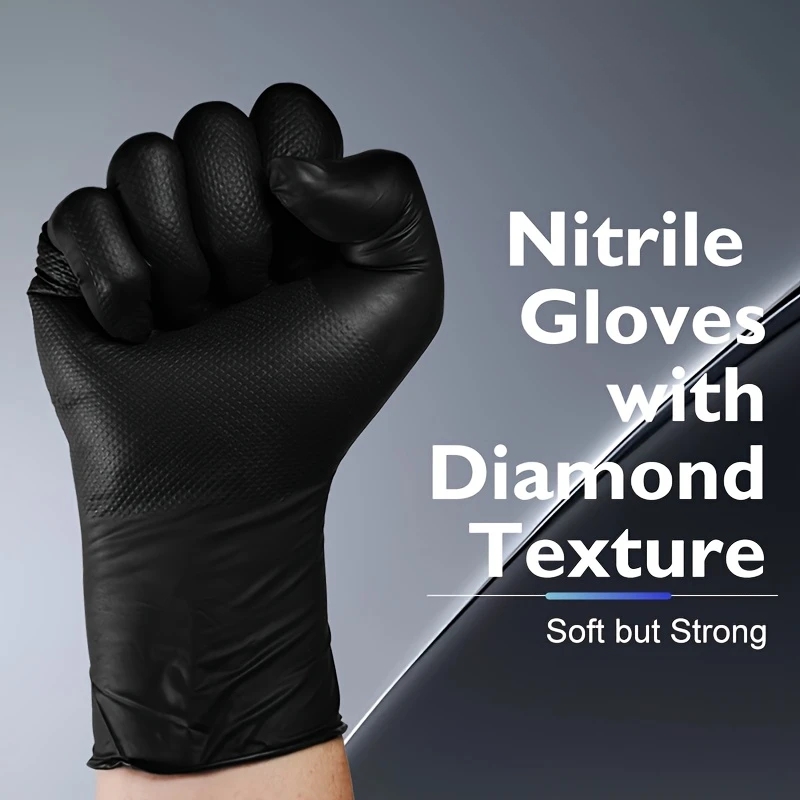 Guantes desechables de nitrilo - Nitrile Mechanic Glove reseña y precio