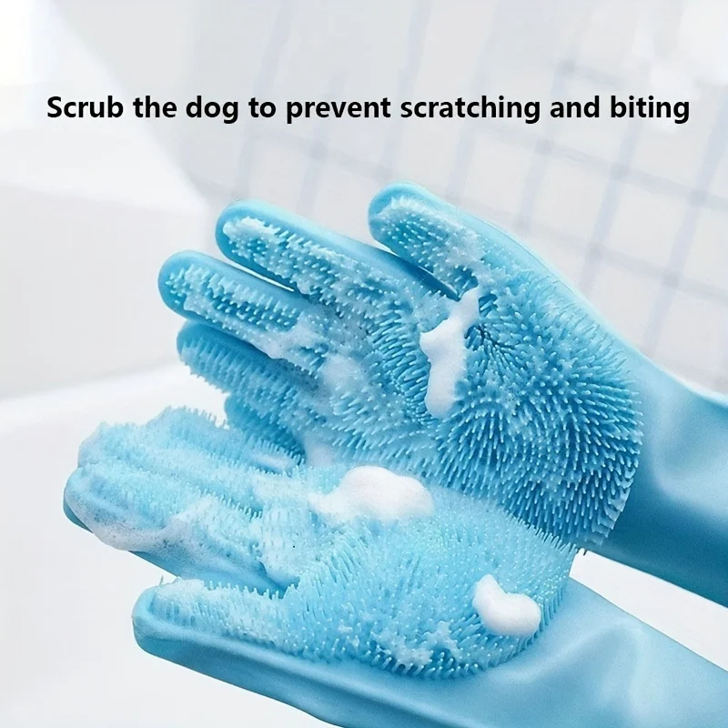 Guantes Multifuncionales de Si - Rubber Glove Cleaning reseña y precio