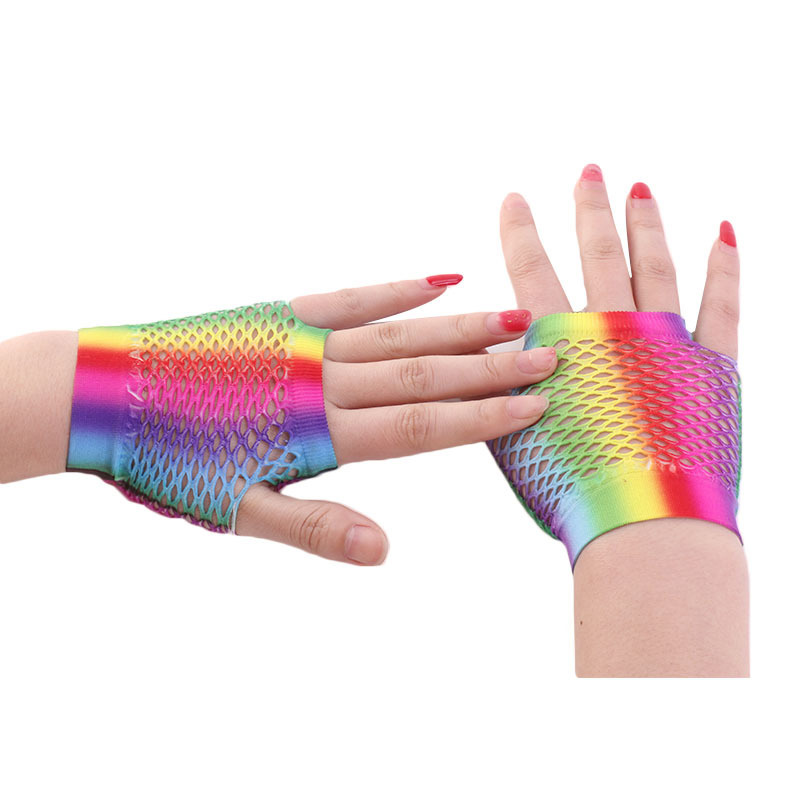 Guantes sexis de rejilla de ma - Fingerless Glove Knit reseña y precio
