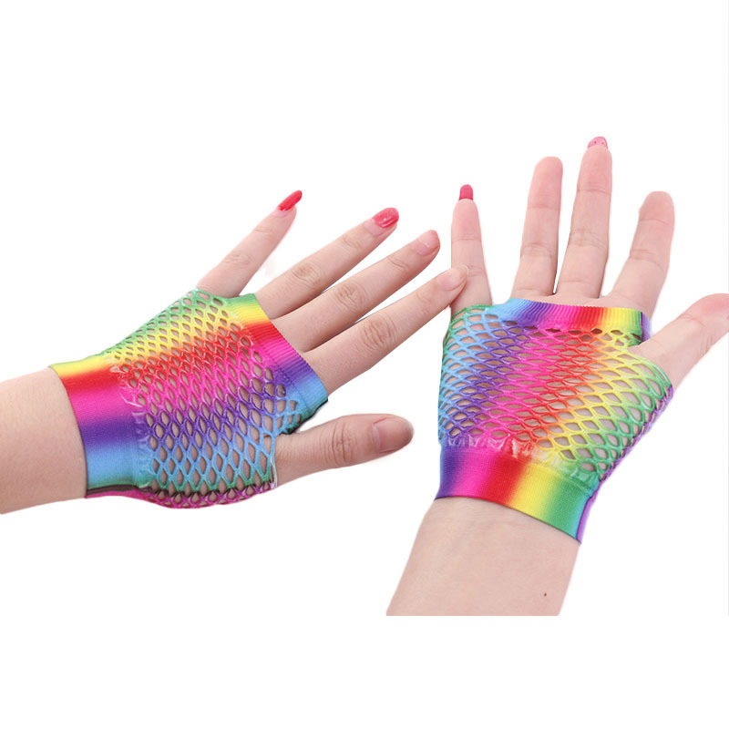 Guantes sexis de rejilla de ma - Fingerless Glove Knit reseña y precio