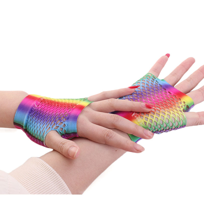 Guantes sexis de rejilla de ma - Fingerless Glove Knit reseña y precio