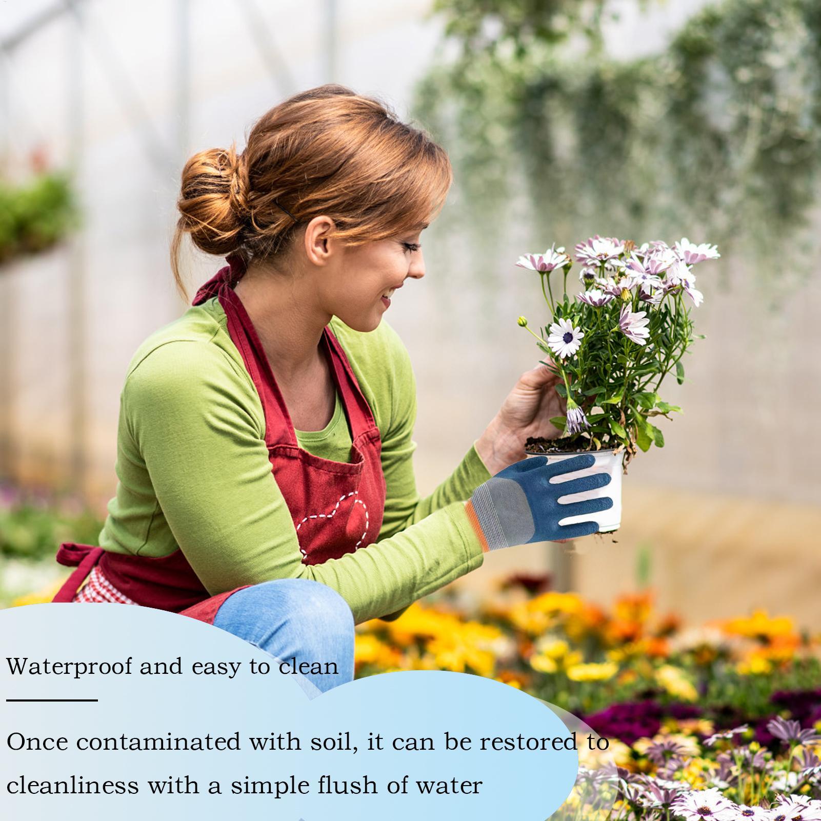 Guantes de Jardinería de Látex - Gardening Glove Waterproof reseña y precio