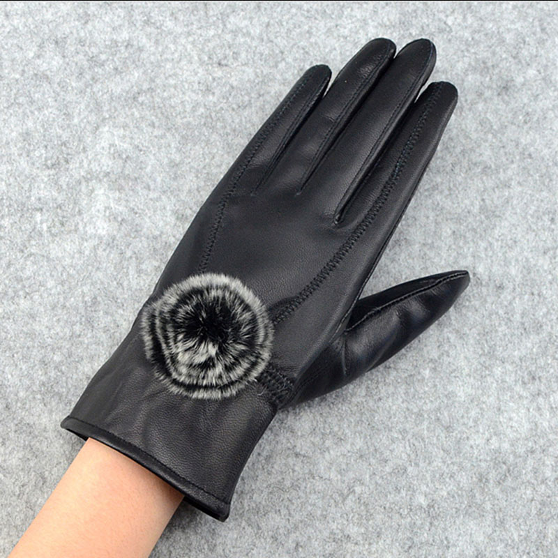 Guantes gruesos de piel autént - Wool Glove Lined reseña y precio