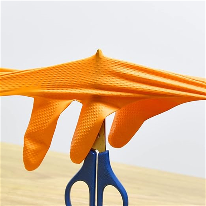 Guantes de Nitrilo Naranja Res - Nitrile Mechanic Glove reseña y precio