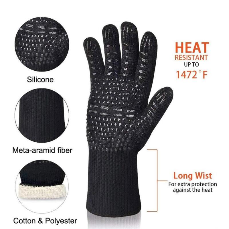 Guantes de silicona antidesliz - Oven Mitt Silicone reseña y precio