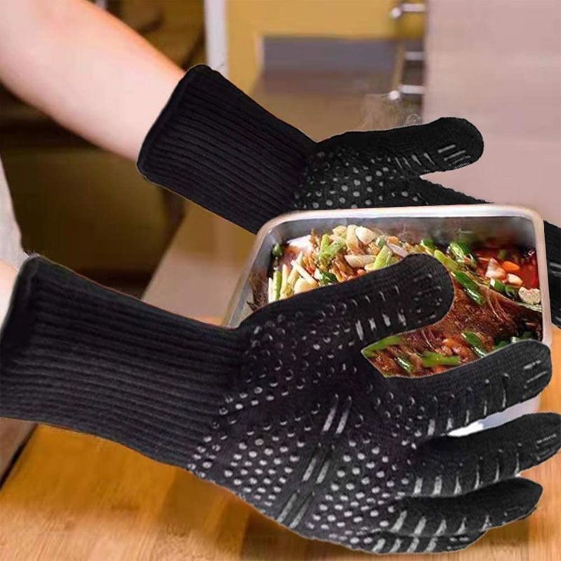 Guantes de silicona antidesliz - Oven Mitt Silicone reseña y precio