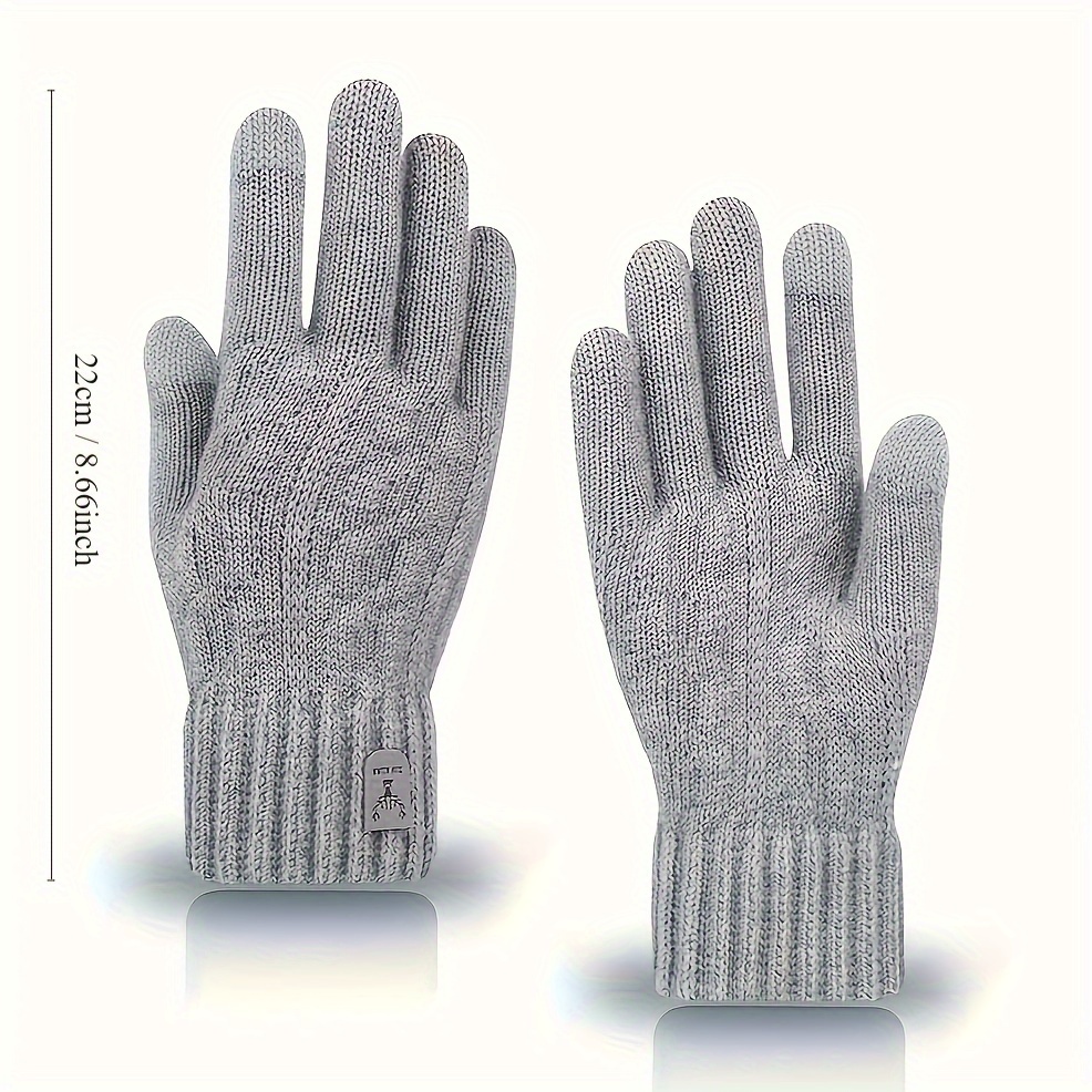 Guantes Cálidos de Invierno pa - Wool Glove Lined reseña y precio