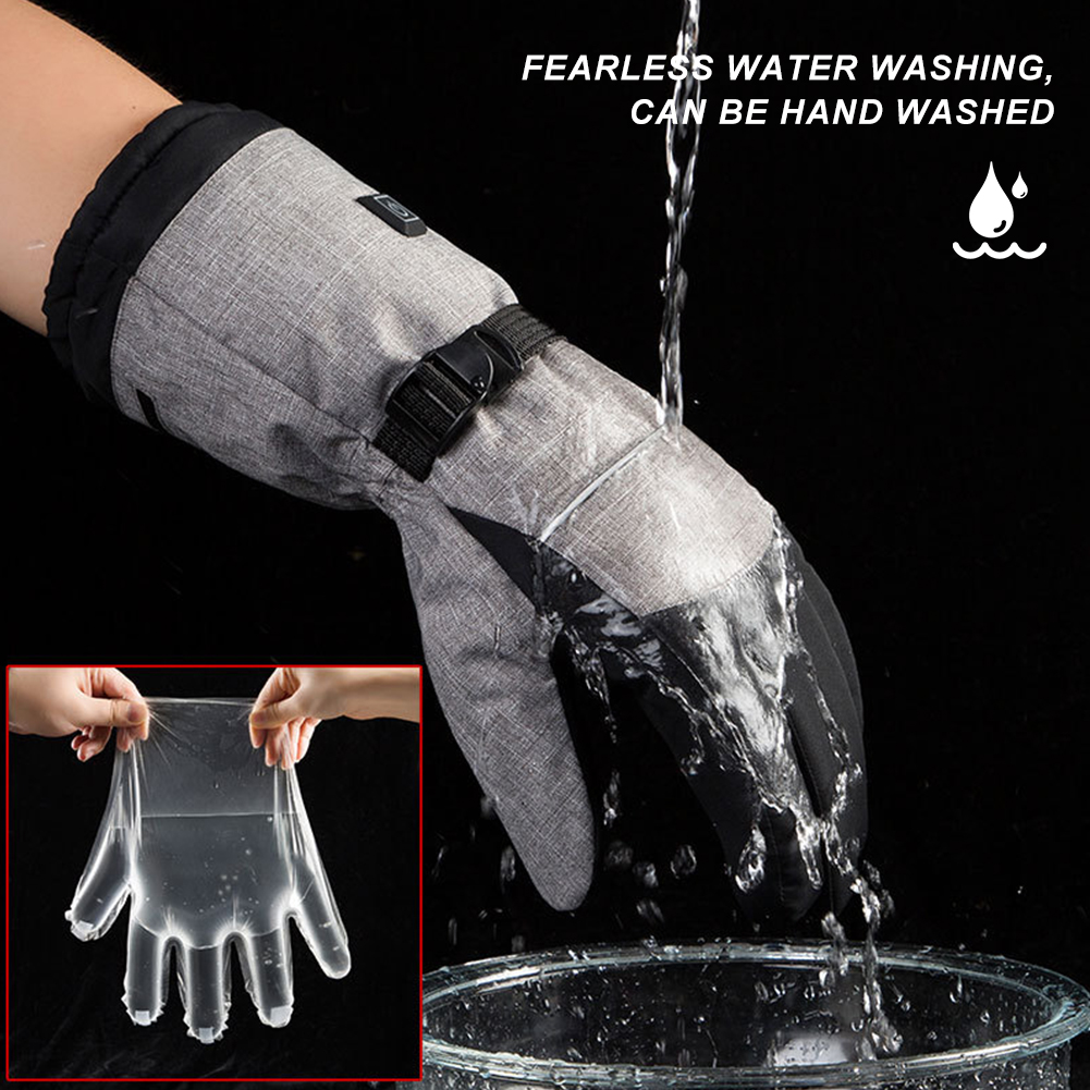 Guantes calefactables eléctric - Ski Glove Waterproof reseña y precio