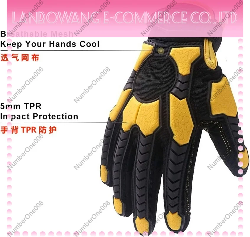 Guantes Resistentes a Cortes d - Work Glove Impact reseña y precio