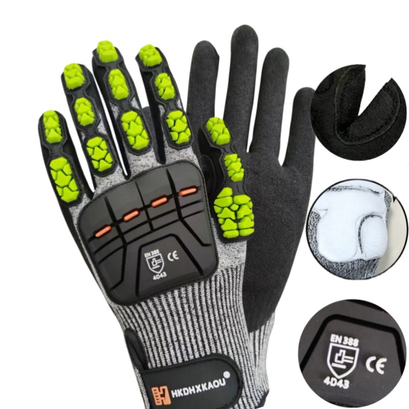 Nuevos guantes mecánicos antii - Work Glove Impact reseña y precio