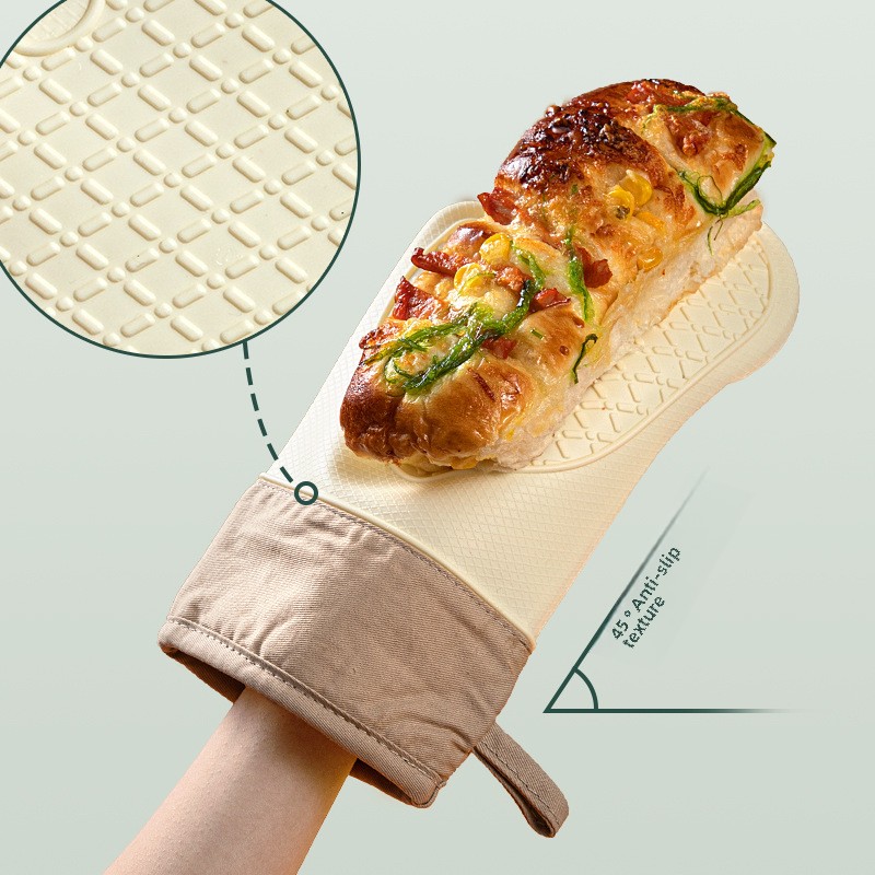 Guantes de silicona resistente - Oven Mitt Silicone reseña y precio