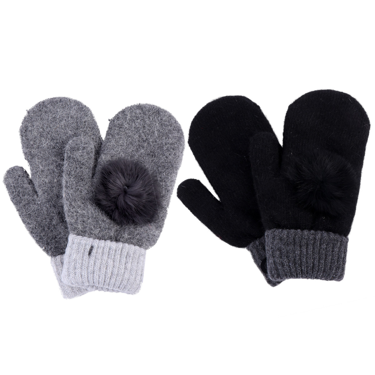 2 Pares de Manoplas Cálidas de - Wool Glove Lined reseña y precio