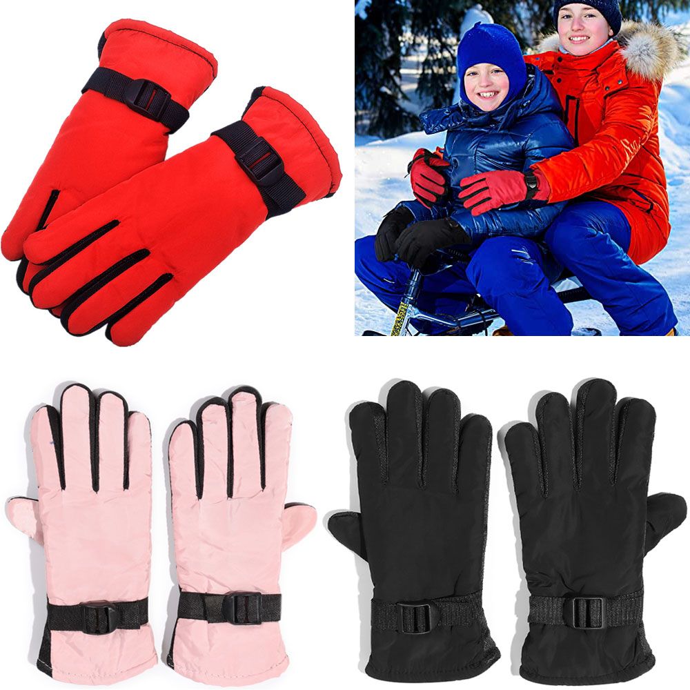 Nuevos niños adultos invierno  - Ski Glove Waterproof reseña y precio