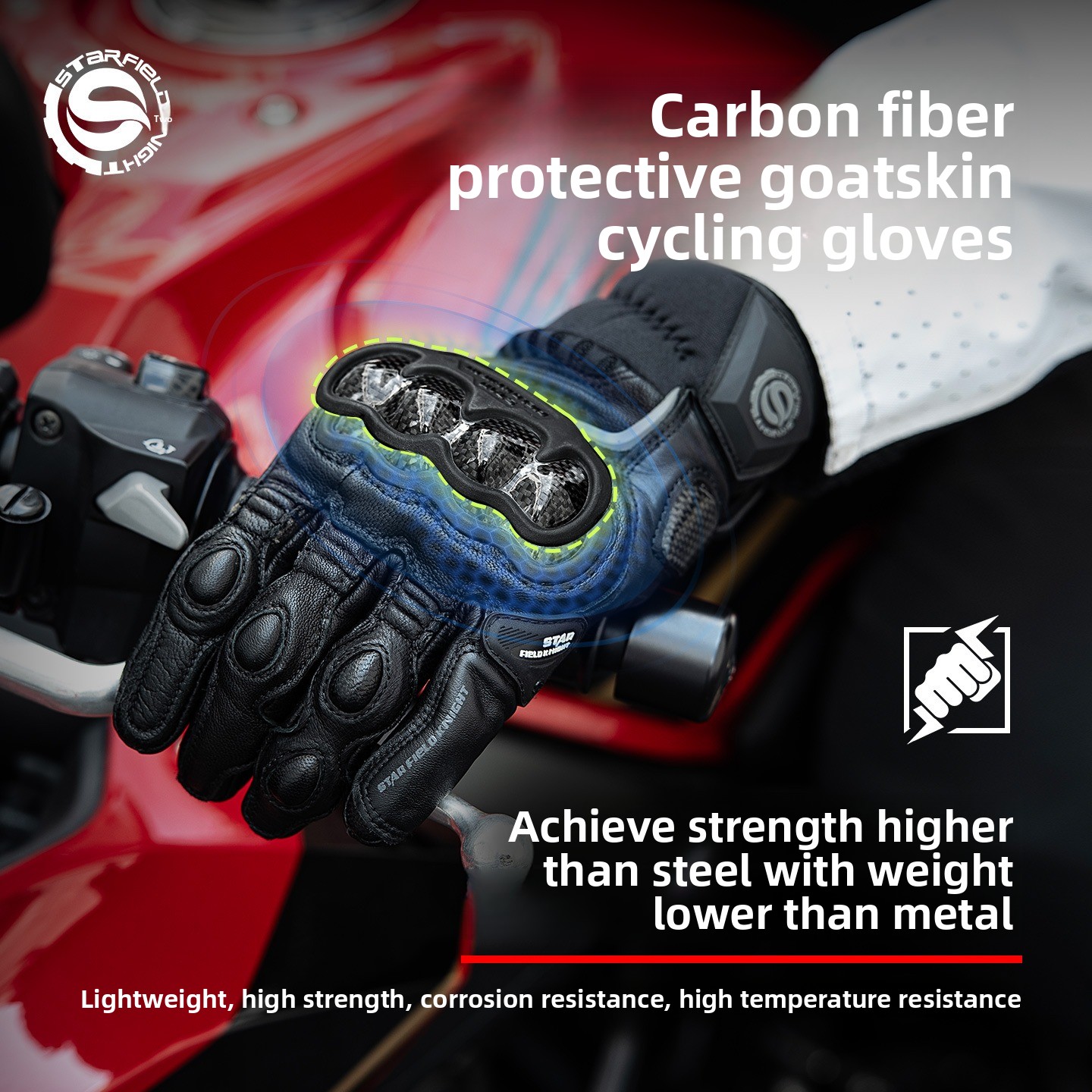 Guantes de Motociclismo STAR K - Motorcycle Glove Knuckle reseña y precio