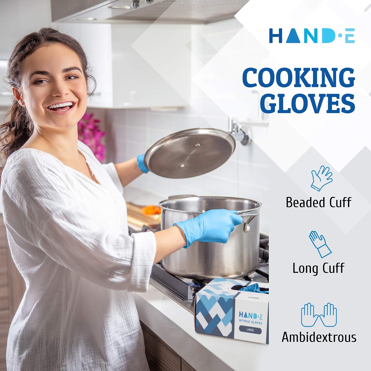Guantes Desechables de Nitrilo - Rubber Glove Cleaning reseña y precio