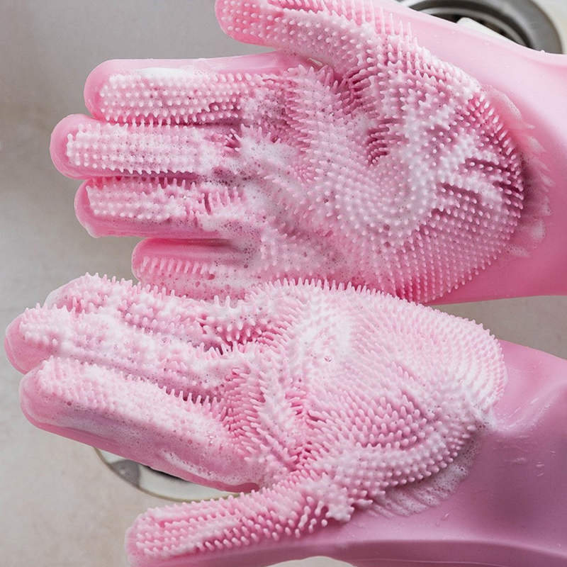 Guantes de limpieza para lavav - Dish Glove Rubber reseña y precio