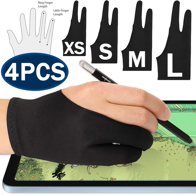 Guantes de Dibujo con Rechazo  - Touchscreen Glove Capacitive reseña y precio