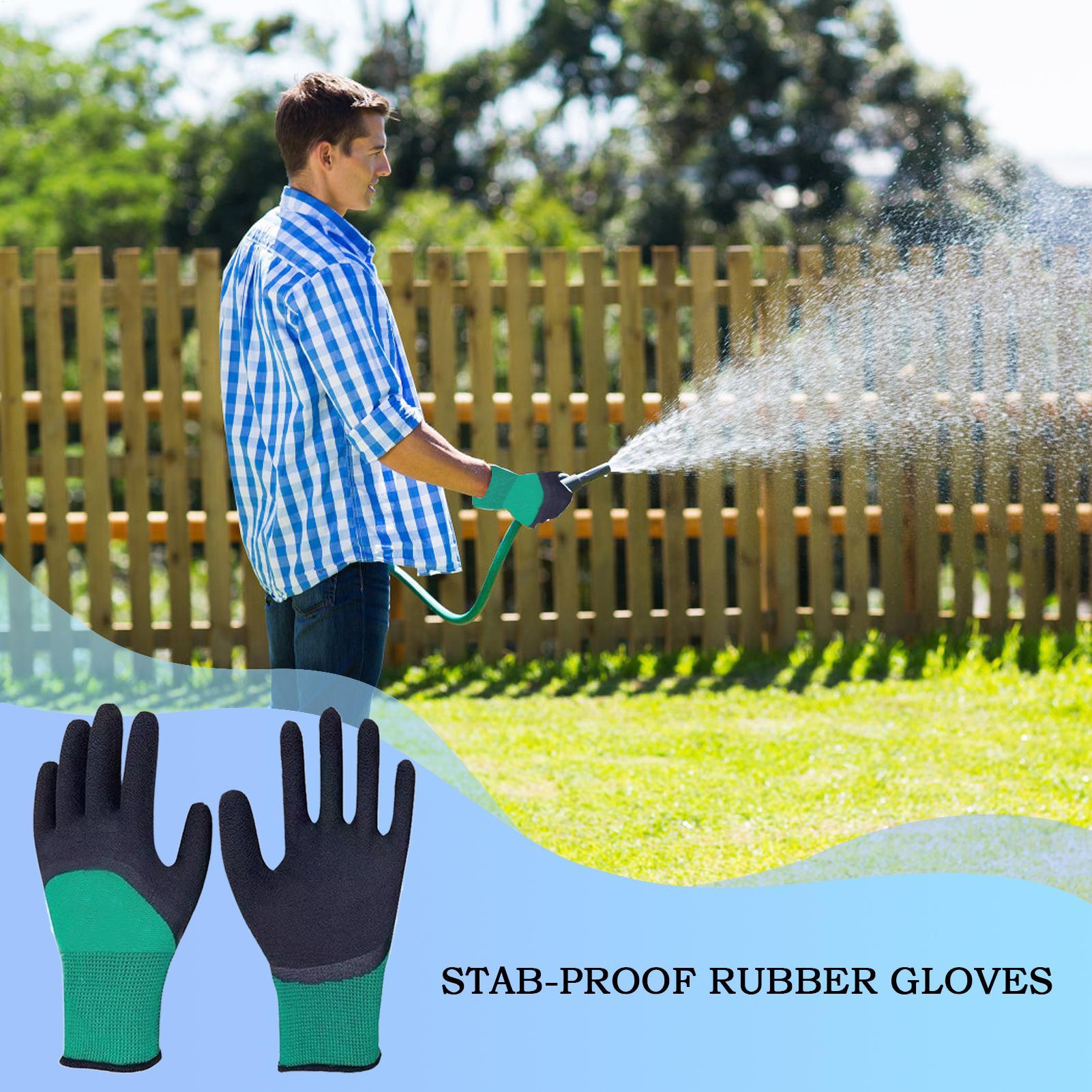 Guantes de jardinería a prueba - Gardening Glove Waterproof reseña y precio