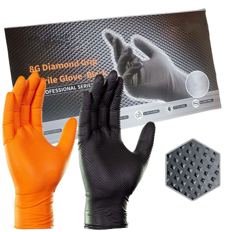 Guantes de trabajo de segurida - Nitrile Mechanic Glove reseña y precio