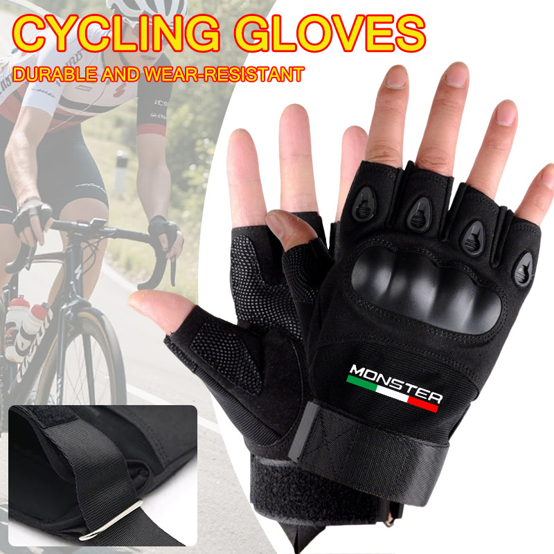 Guantes tácticos de medio dedo - Motorcycle Glove Knuckle reseña y precio
