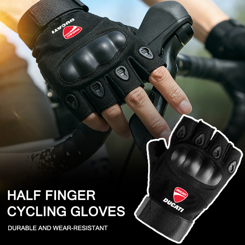 Guantes tácticos de medio dedo - Motorcycle Glove Knuckle reseña y precio